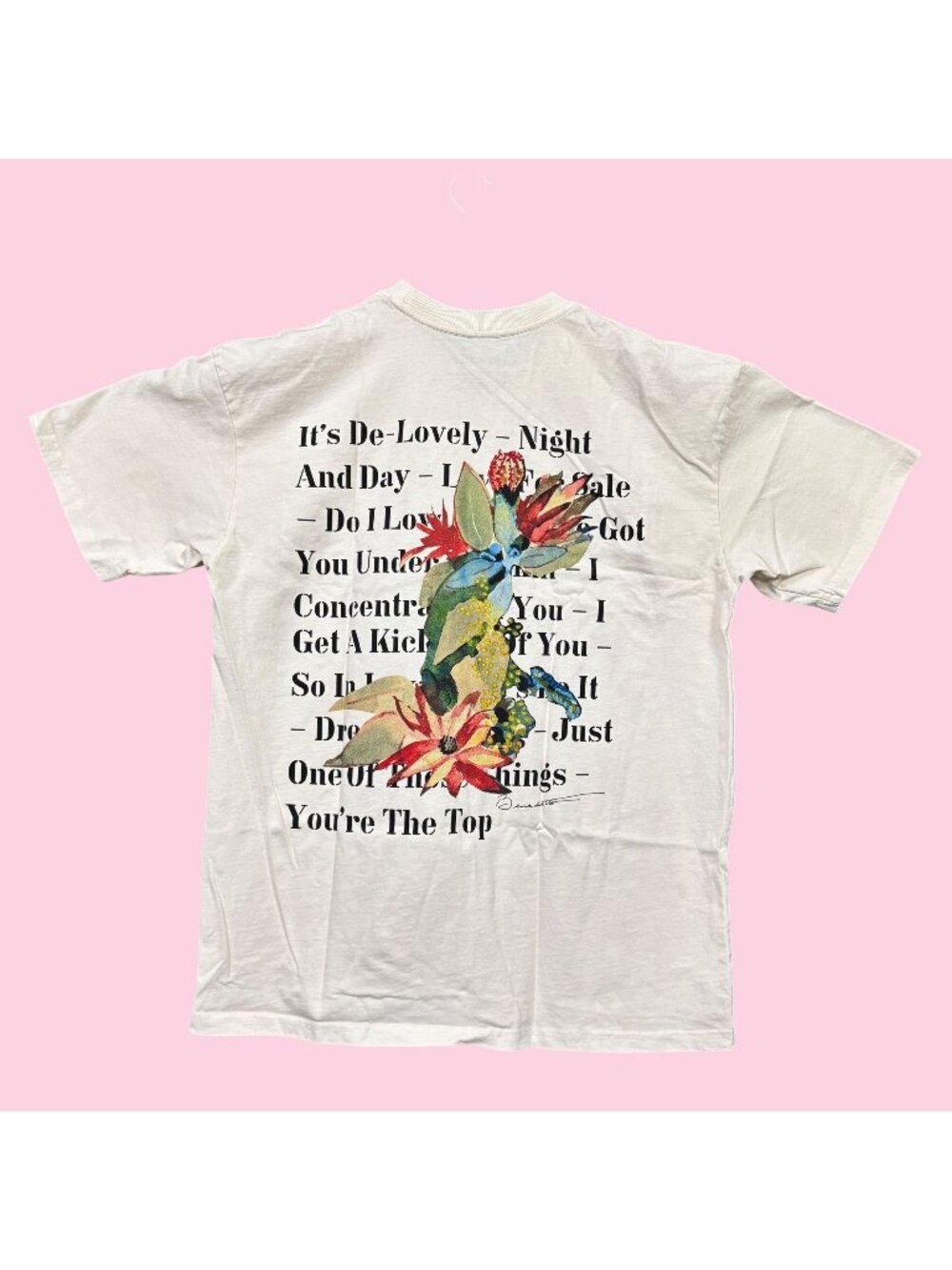 Tony Bennett & Lady Gaga Love for Sale Album Tee L